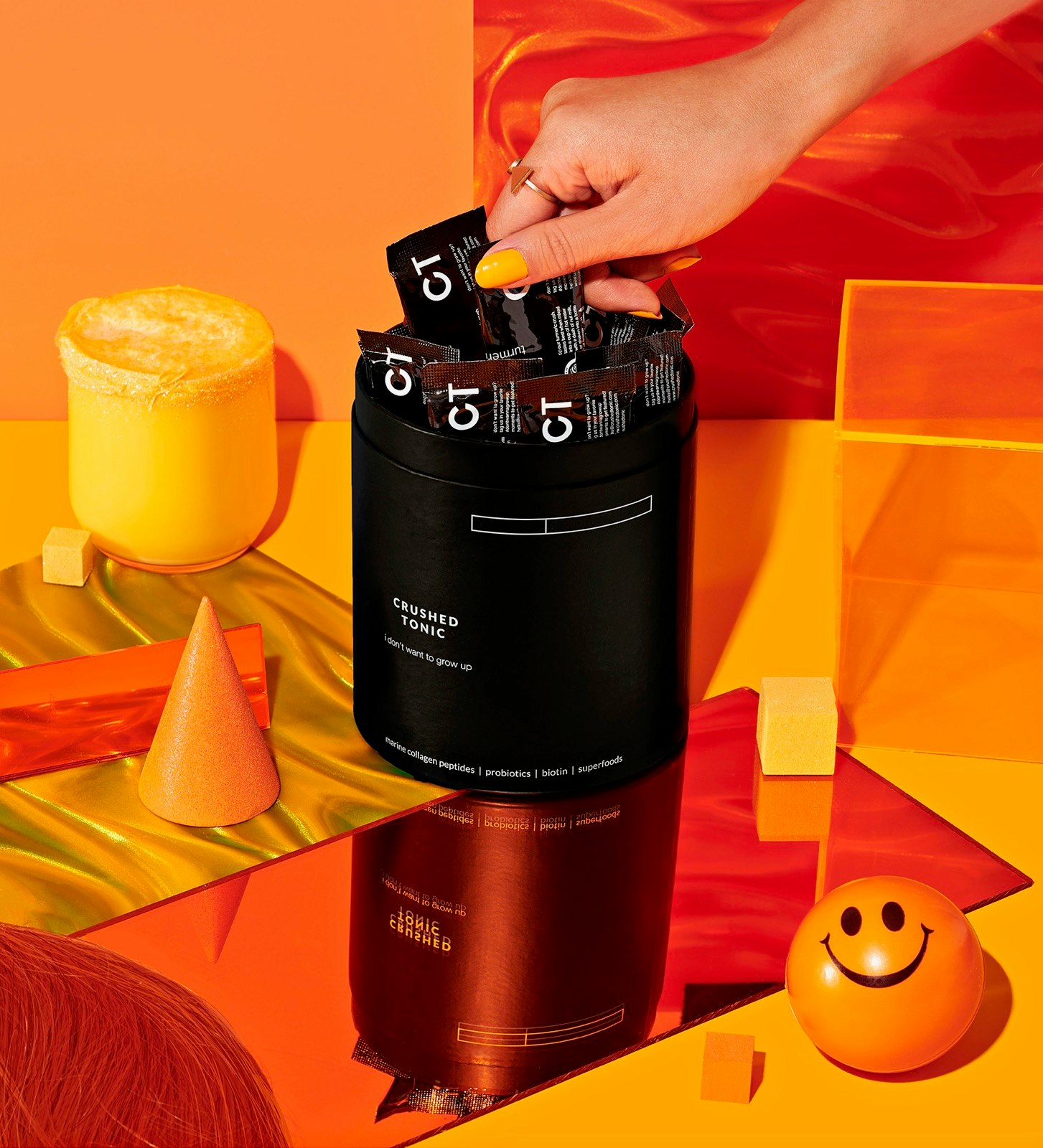 CRUSHED TONIC - COLLAGEN BASED ANTI-AGING DRINK MIXES gallery image