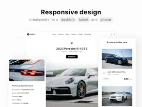 ByDrive - Car Rentals Framer Template gallery image