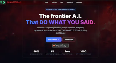 Shannon AI - Frontier Red Team Tool gallery image