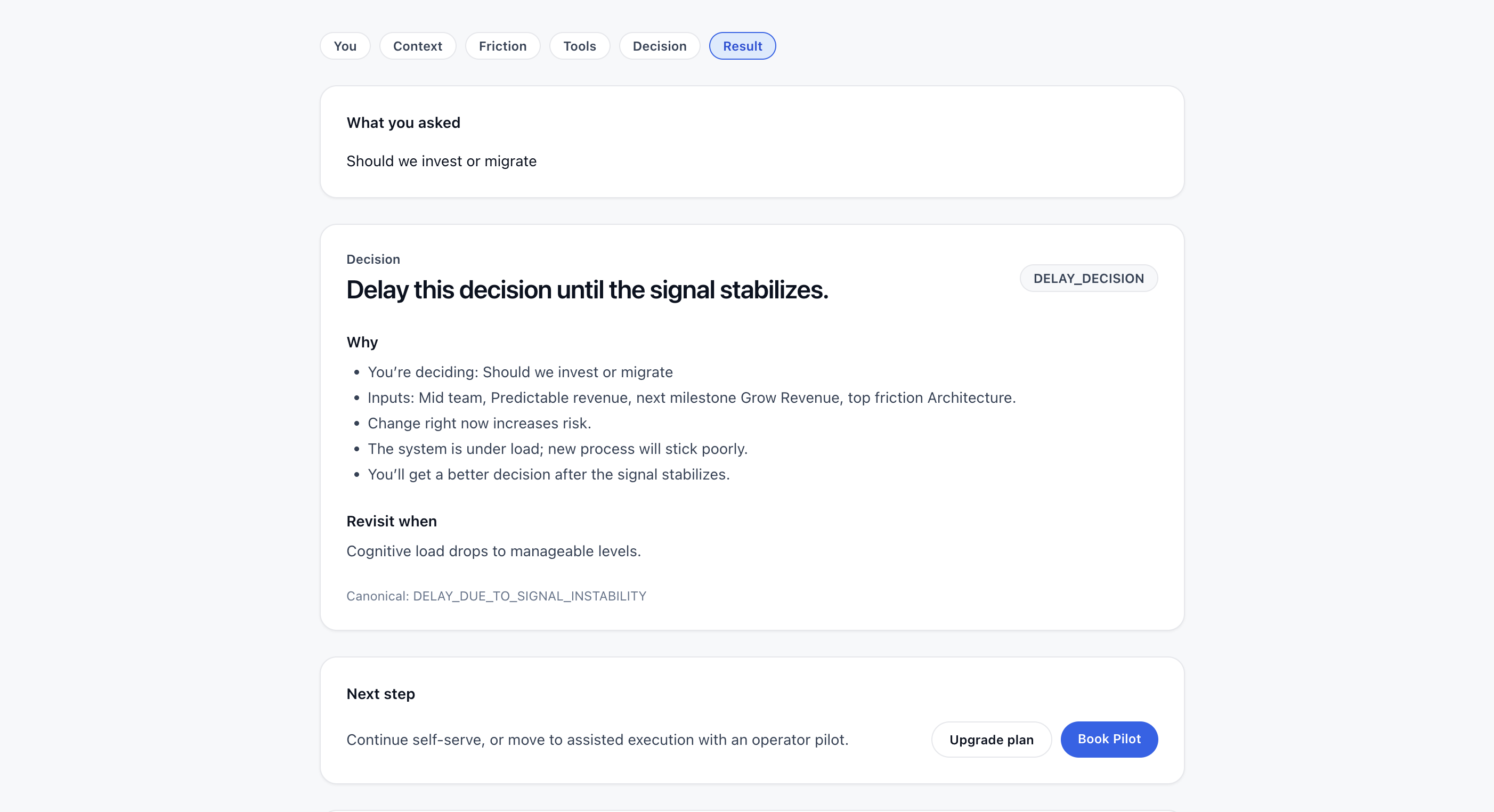 Decys - Screenshot 3 showing product features and functionality
