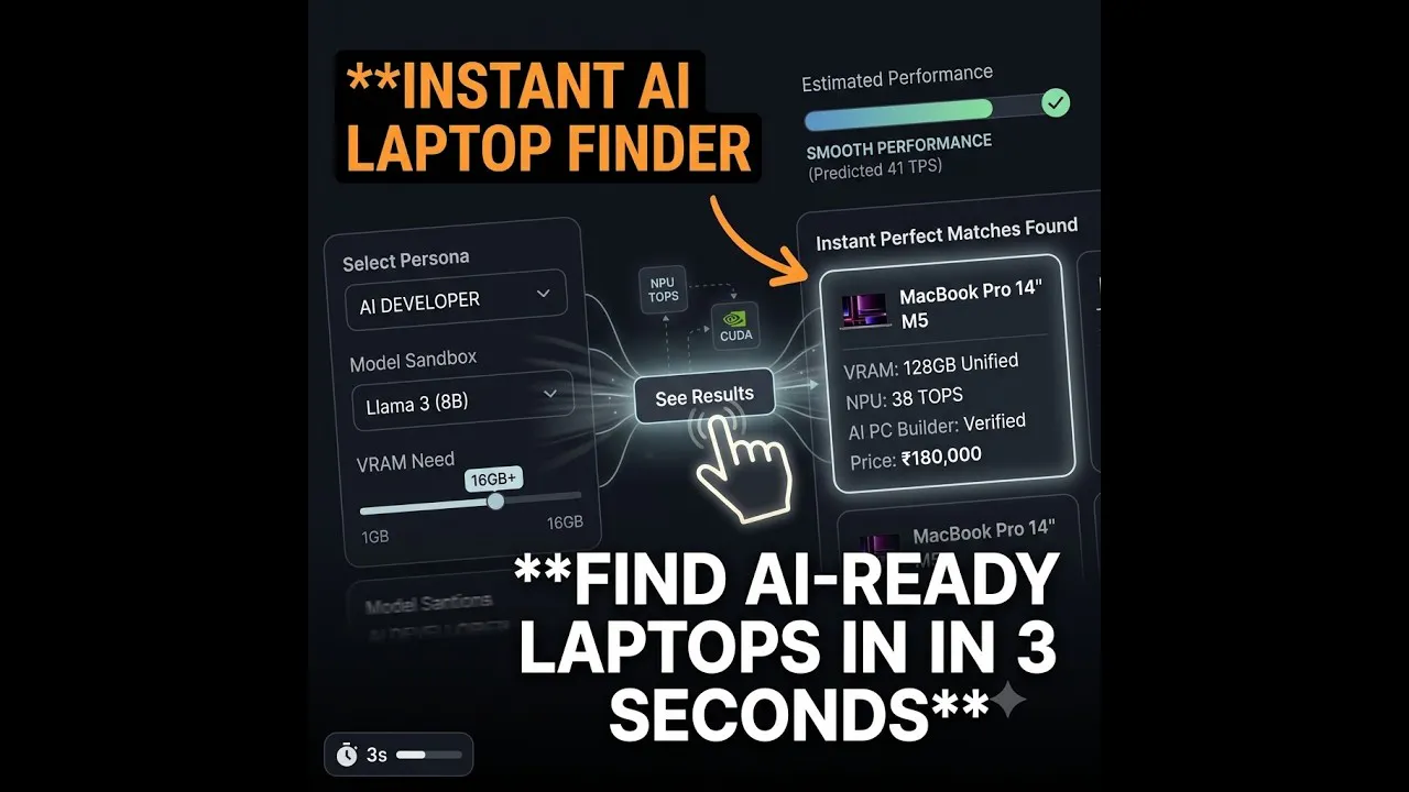 The AI Tech Pulse: Laptop Finder gallery image