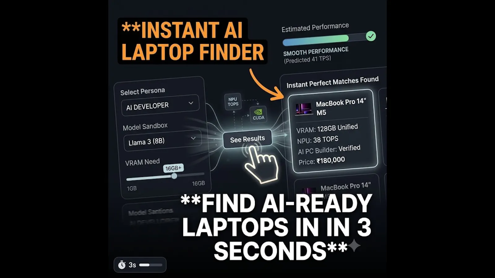 The AI Tech Pulse: Laptop Finder screenshot 1 (video preview)