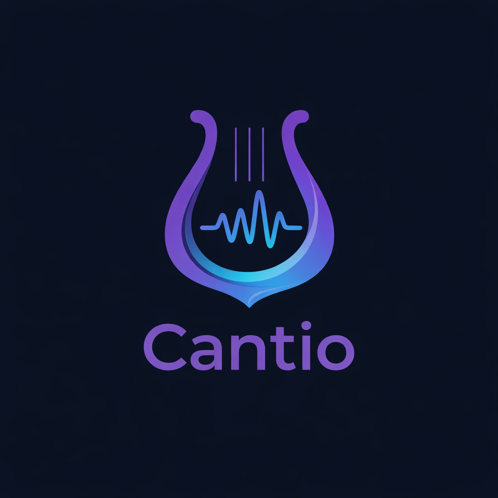 Cantio - Product Hunt launch logo and brand identity
