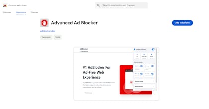 Advance Ad Blocker for Google Chrome gallery image
