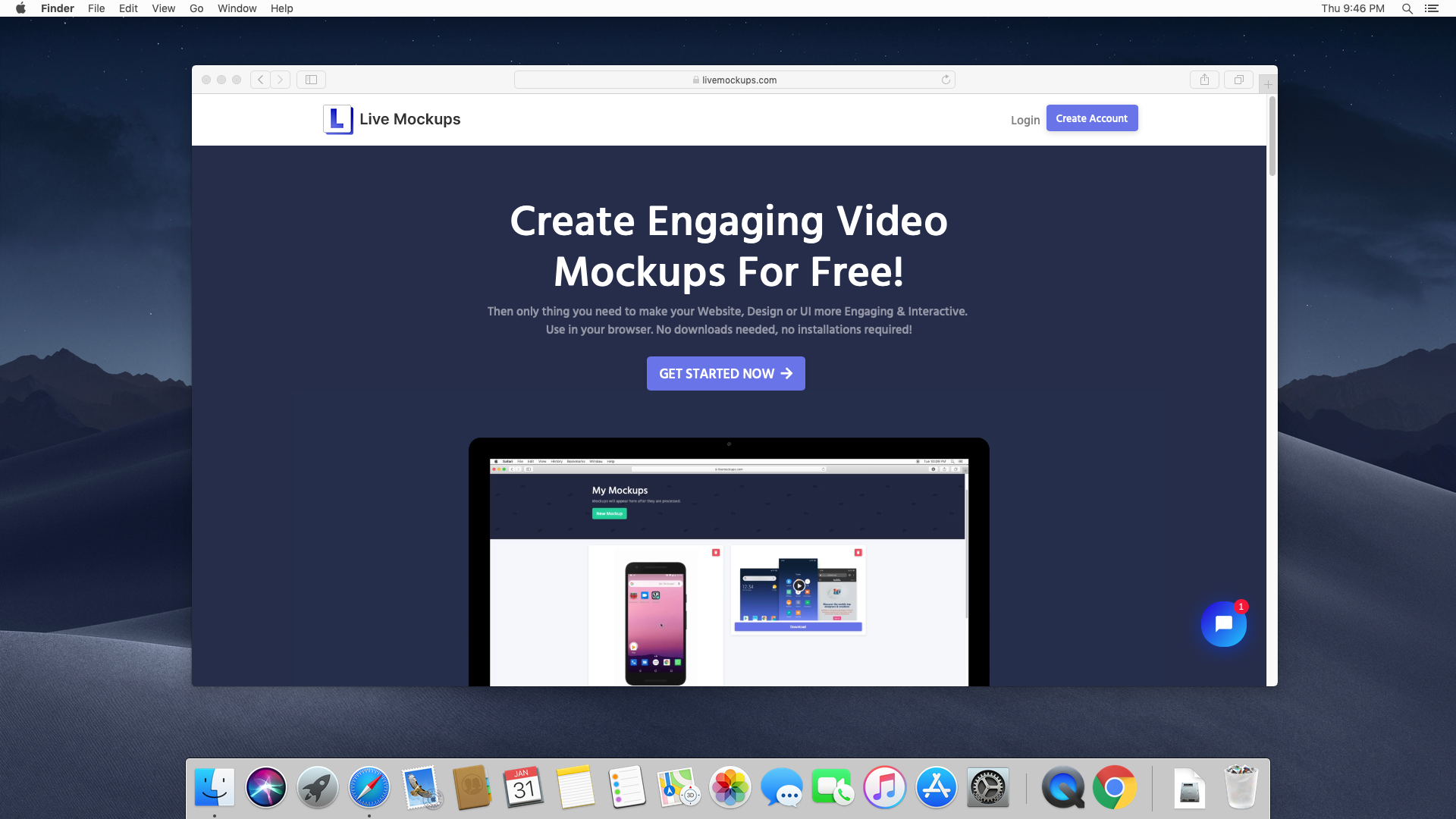 Live Mockups Image