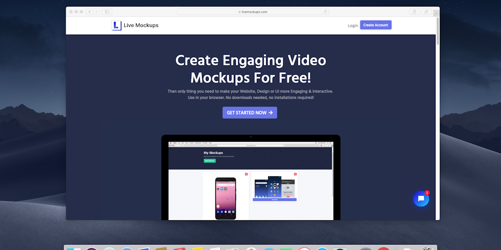 Download Live Mockups Create Engaging Video Mockups For Free Product Hunt