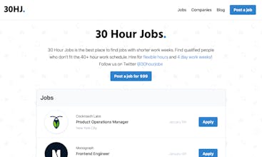 30 Hour Jobs gallery image