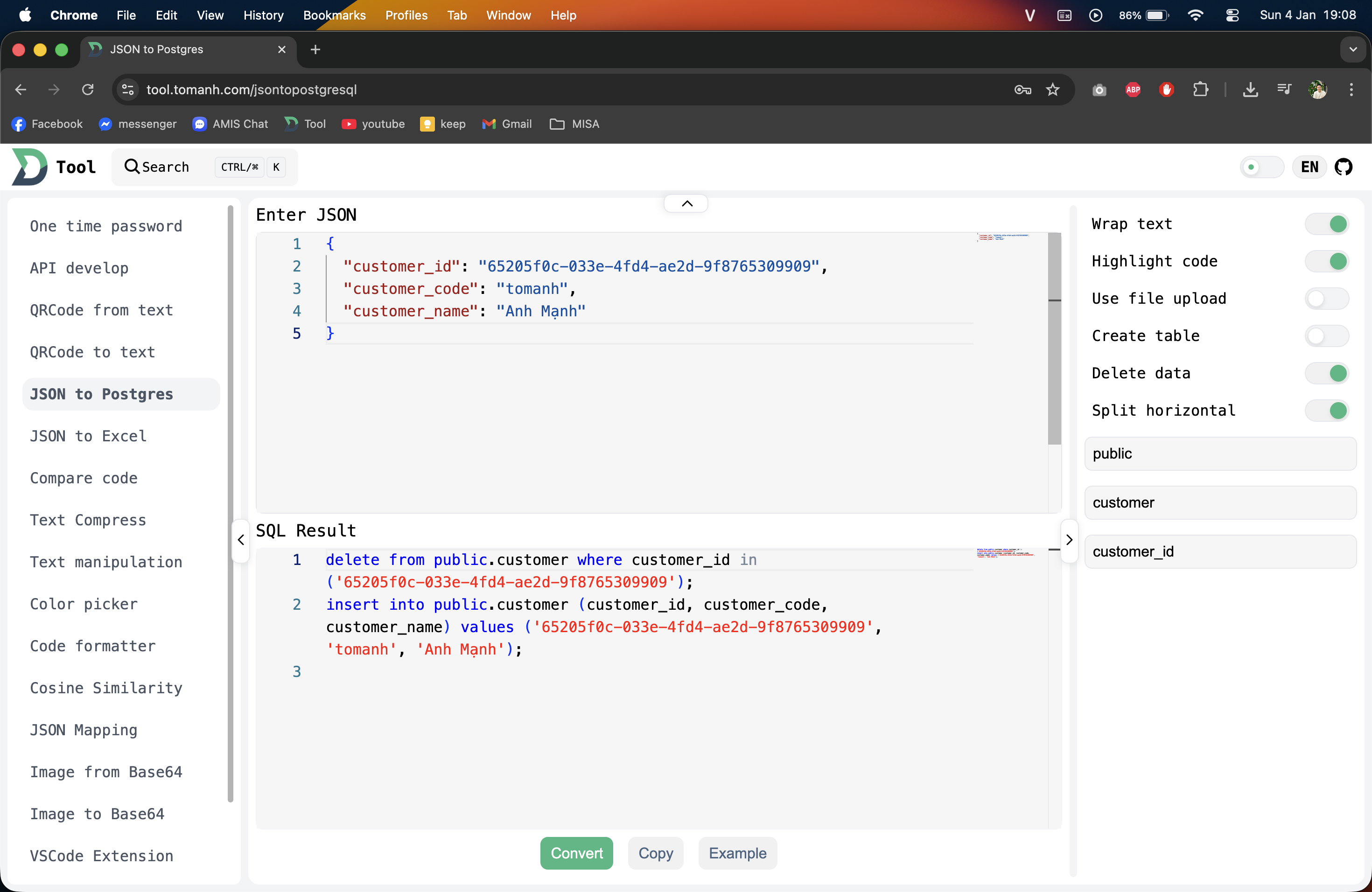 tool for dev - Screenshot 3 showing product features and functionality