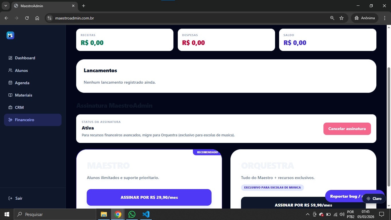 MaestroAdmin - Screenshot 3 showing product features and functionality
