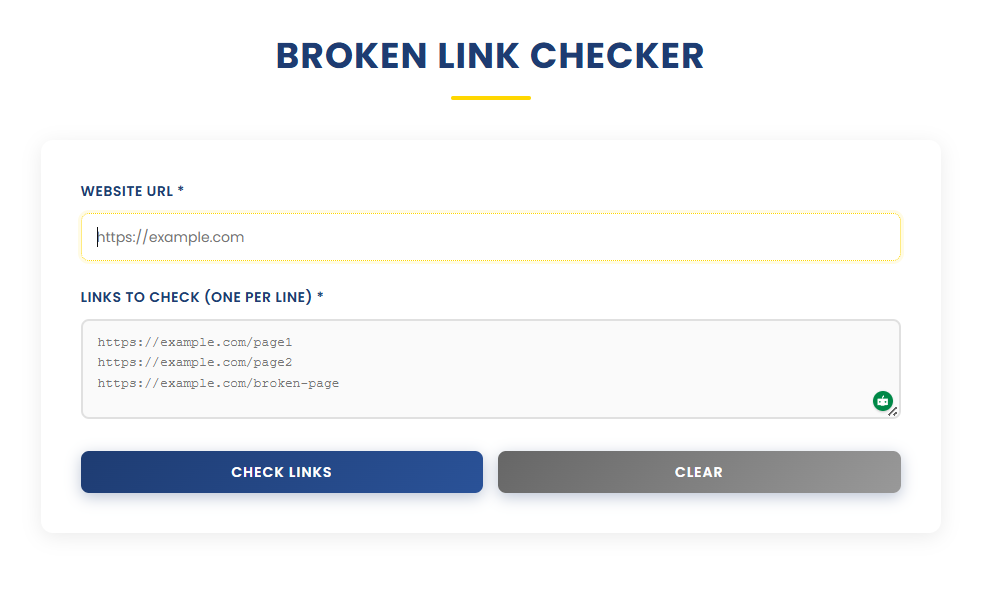Broken Link Checker gallery image