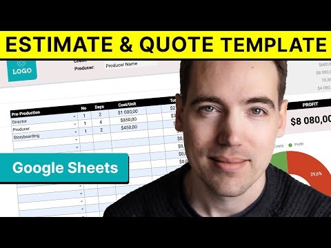 Quote Template Pro for Google Sheets gallery image