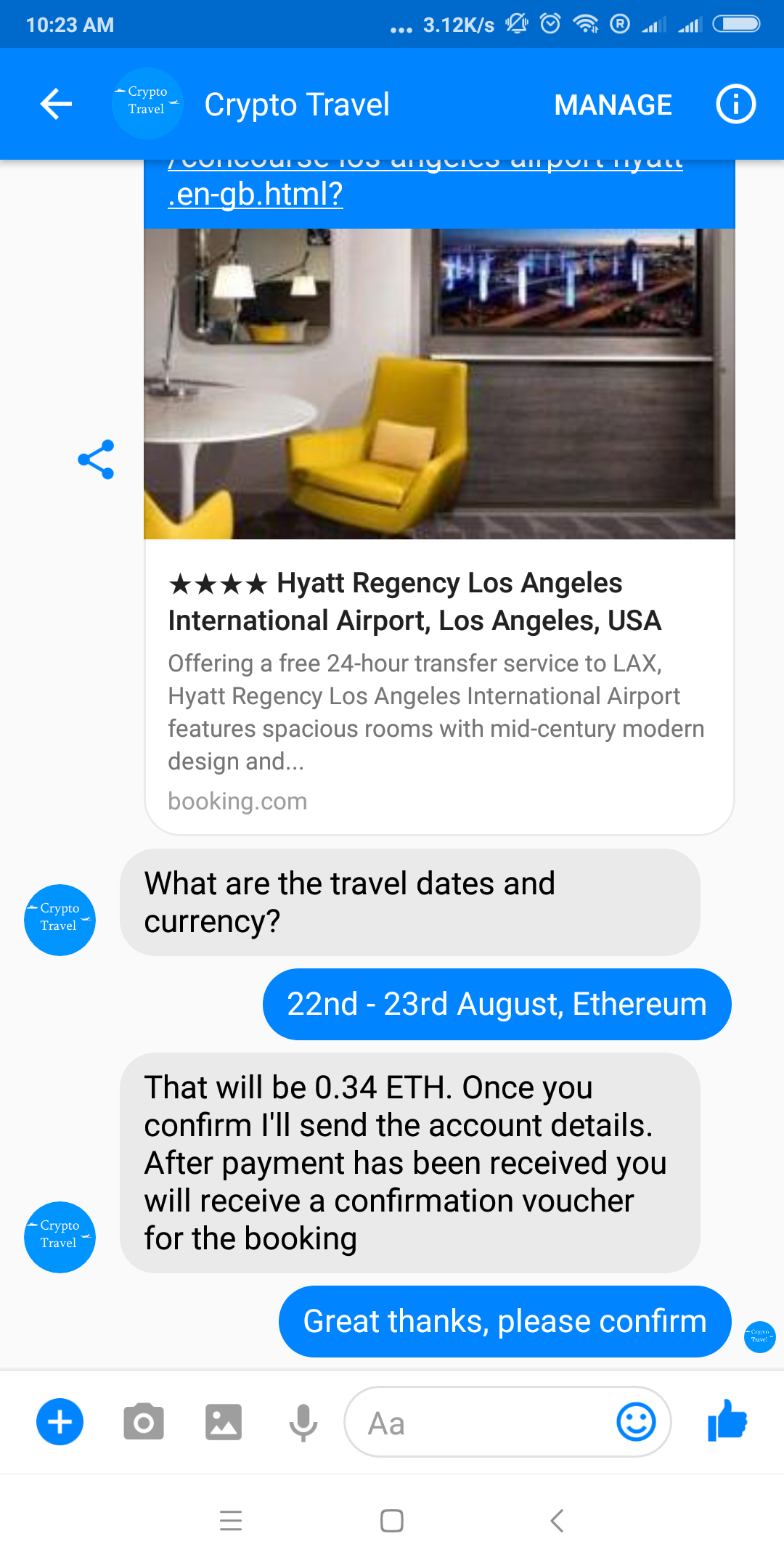 Crypto Travel gallery image