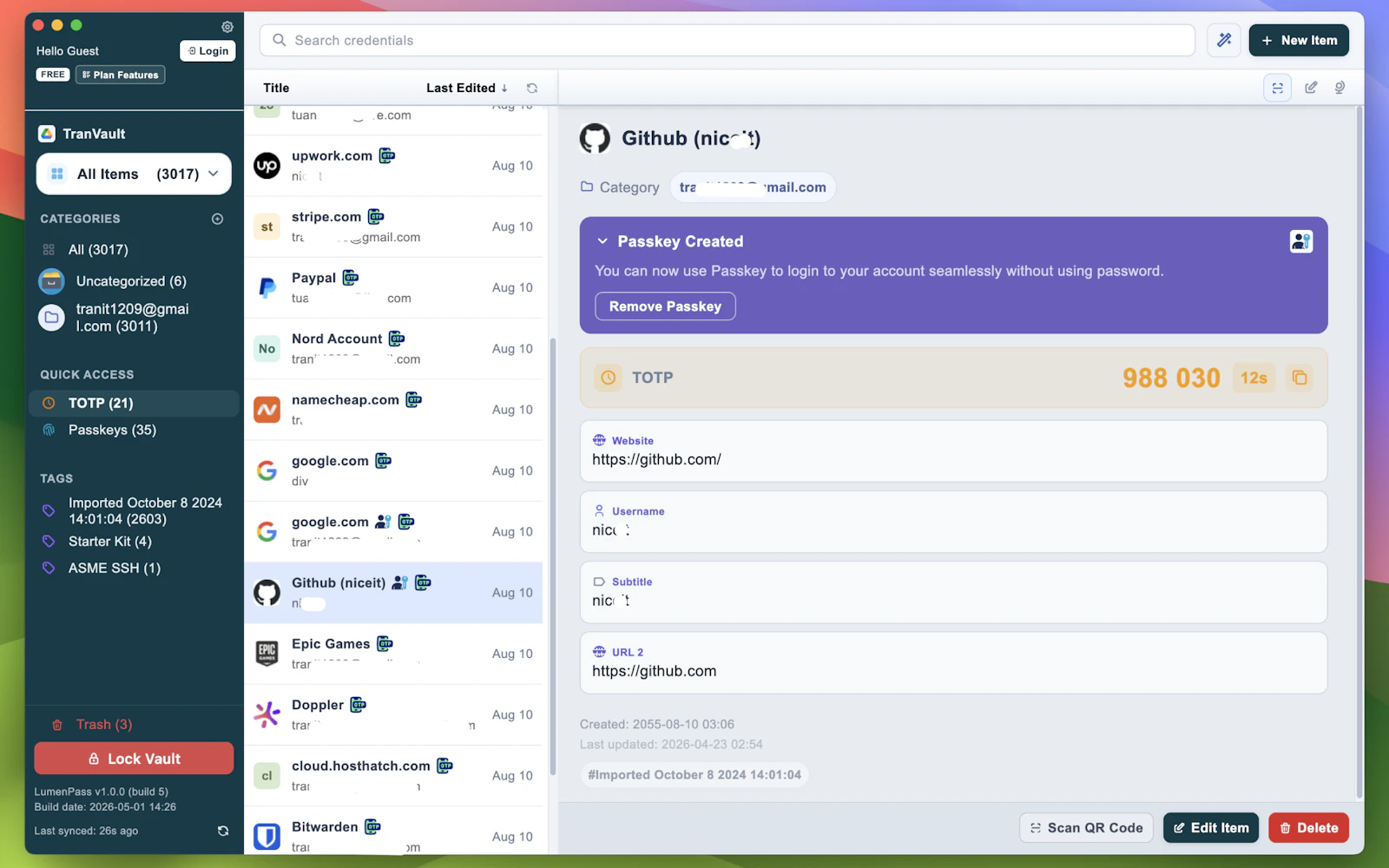 LumenPass - Password Manager screenshot 2
