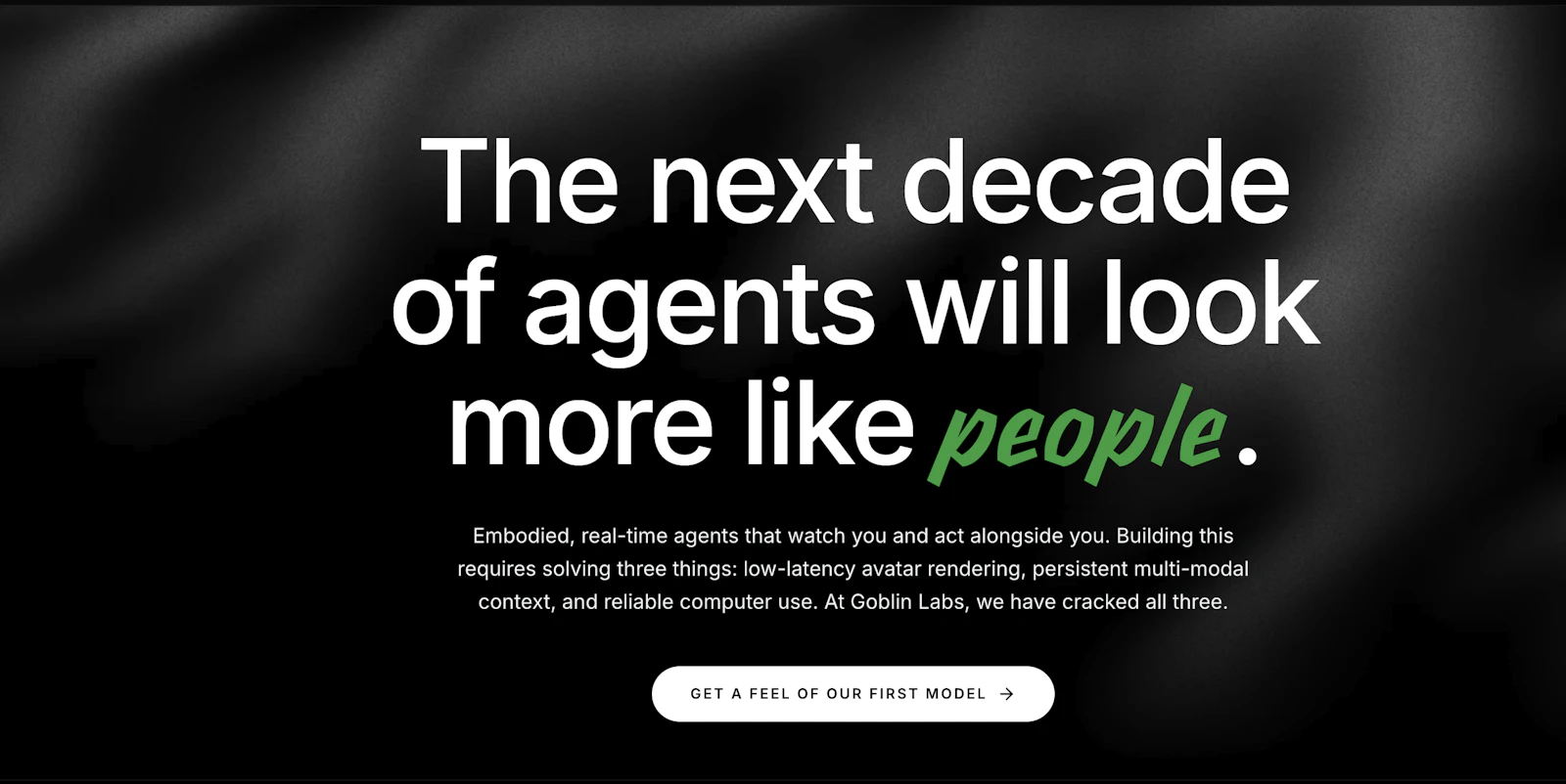 Goblin Labs — AI personas  screenshot 2