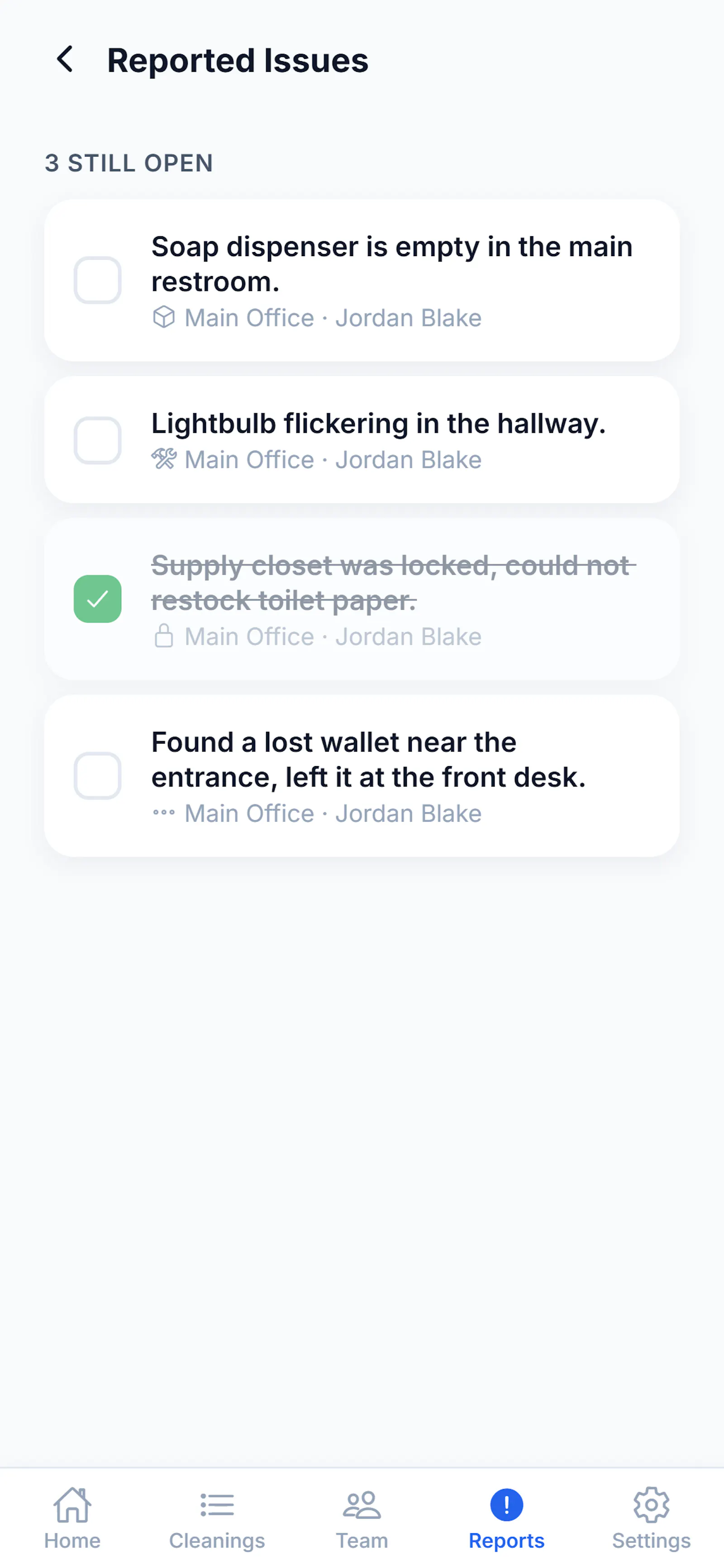 VeriClean: Cleaning Team App screenshot 5