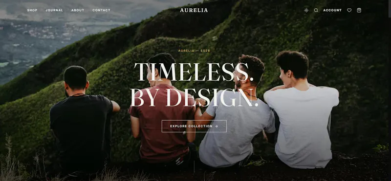 AURELIA — Luxury Commerce Experience screenshot 1