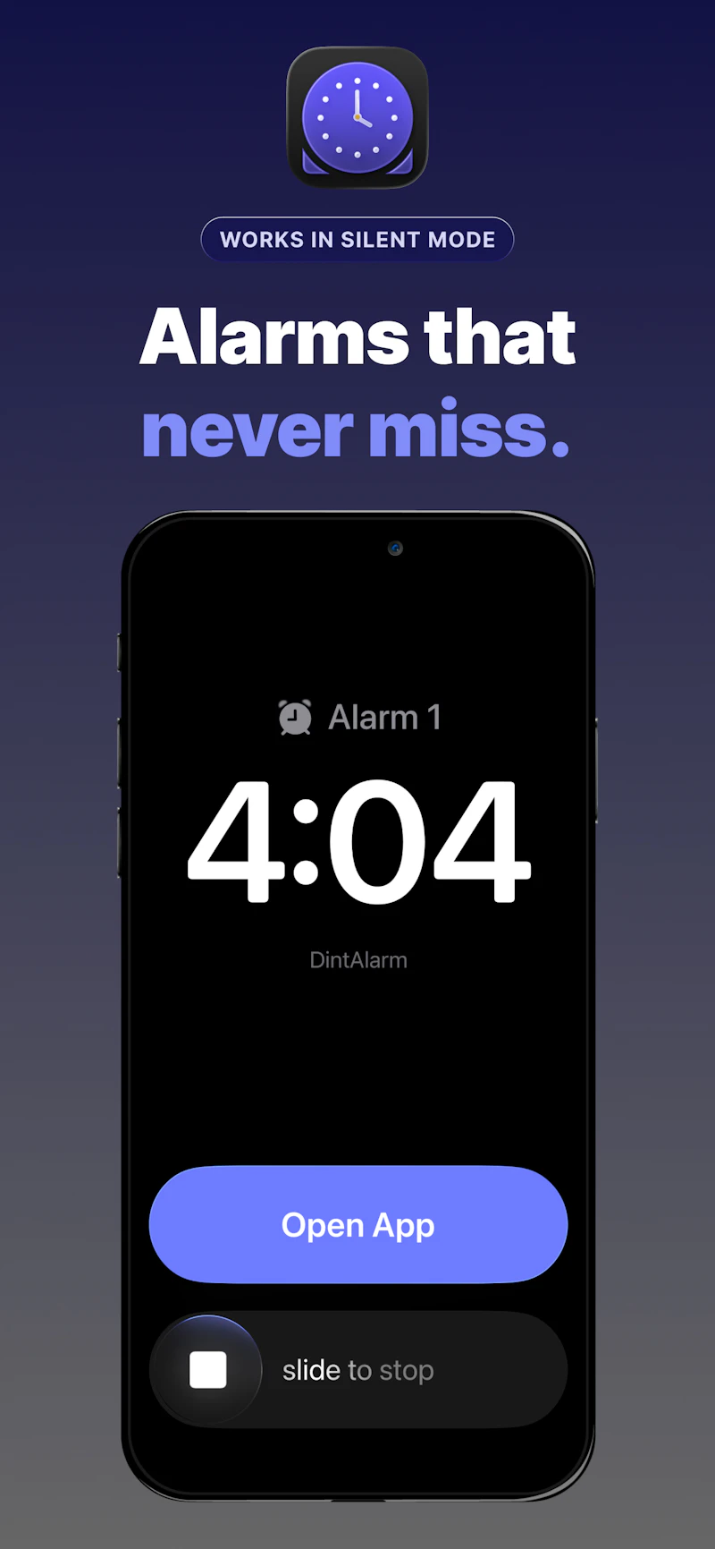 DintAlarm - Custom Alarm screenshot 2