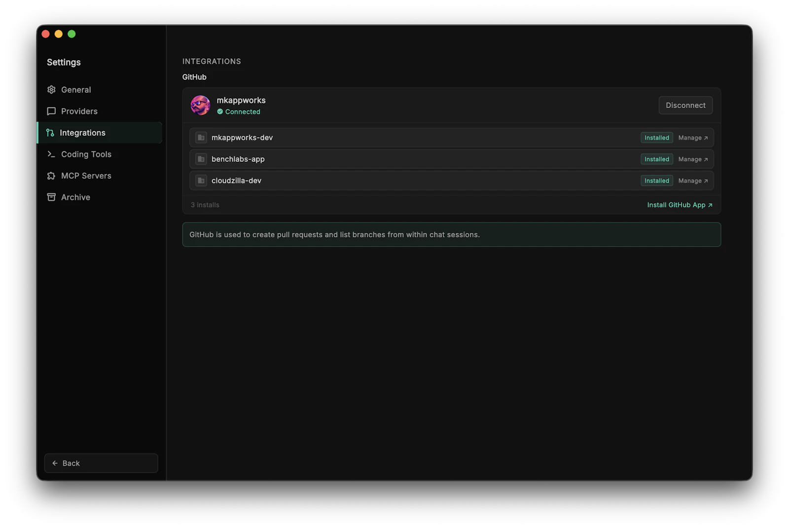 Code Bench screenshot 5