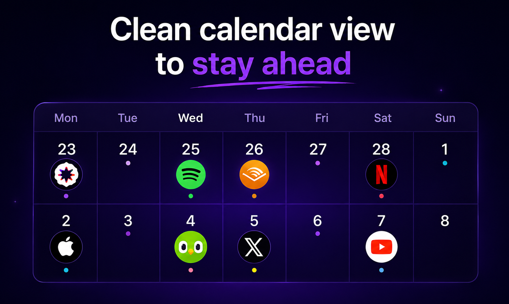Nexpend - Subscription Tracker gallery image