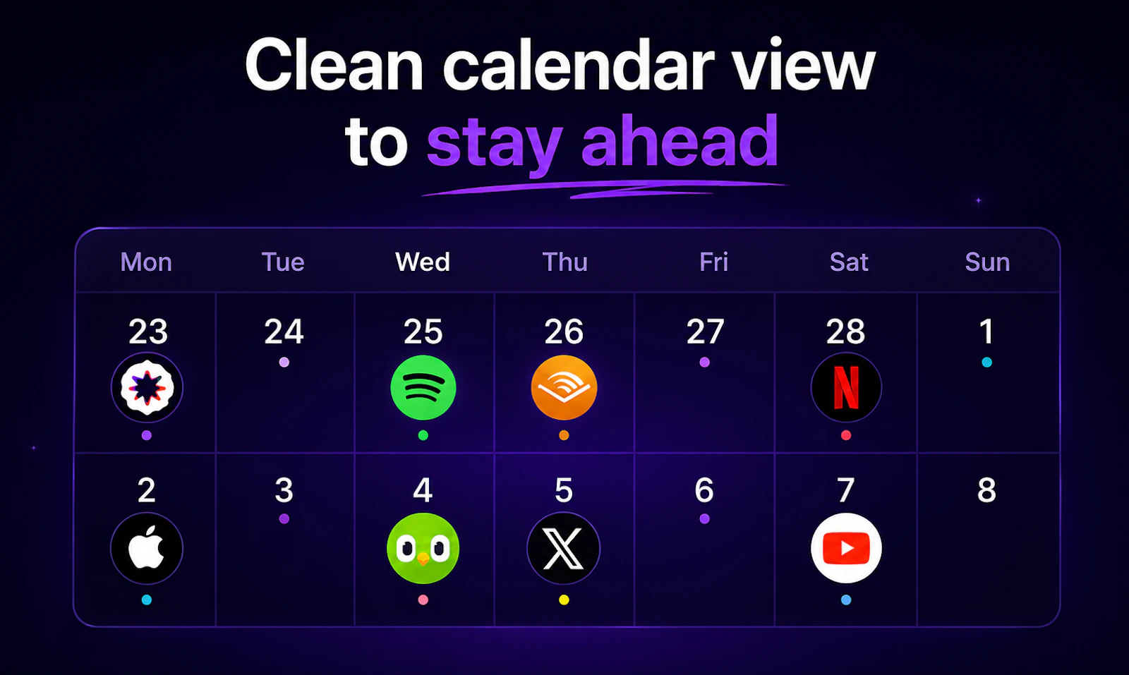 Nexpend - Subscription Tracker screenshot 2