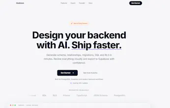 Design production-ready database with AI gallery image
