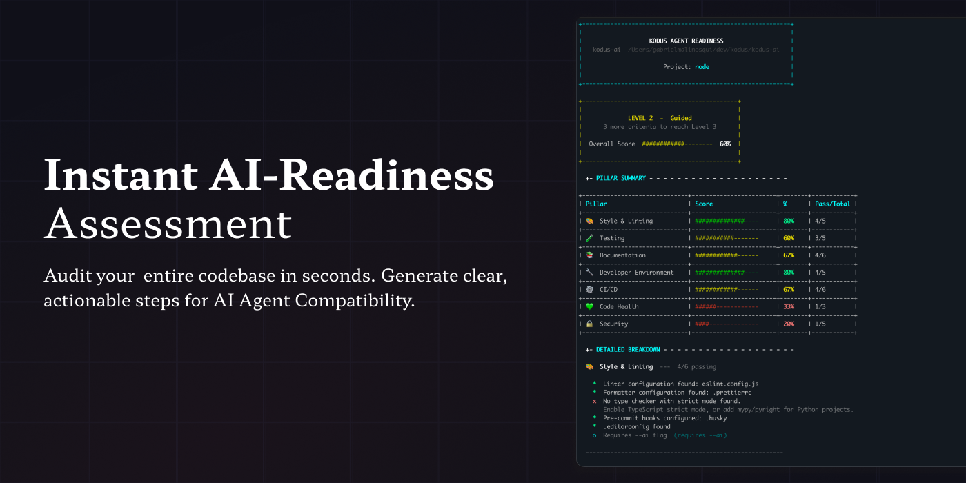 Kodus - Agent Readiness gallery image