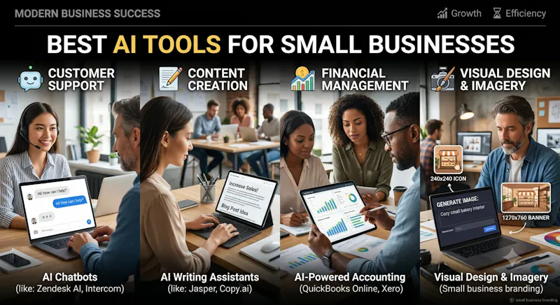 Best AI Tools for Small Businesses screenshot 1