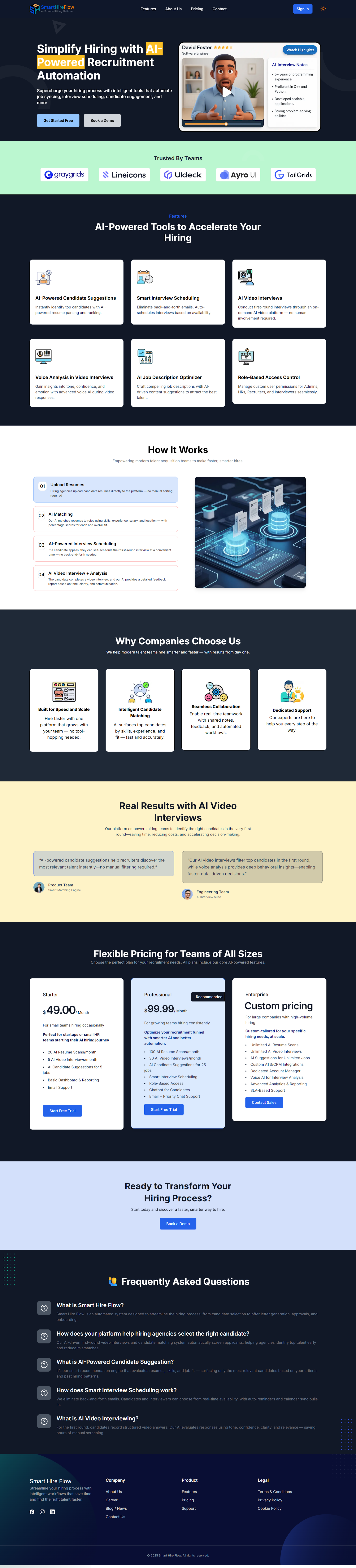 SmartHireFlow gallery image