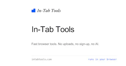 In-Tab Tools gallery image