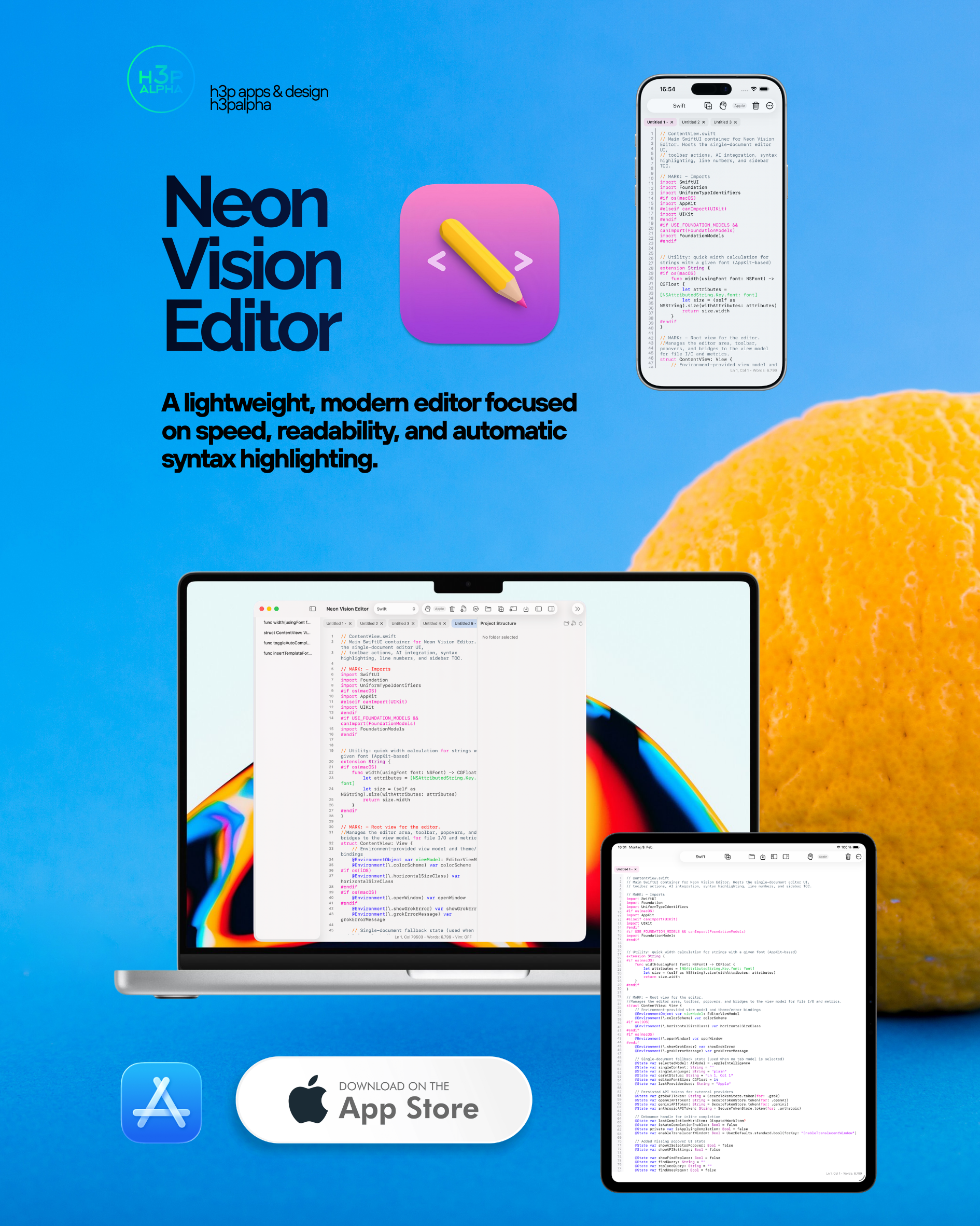 Neon Vision Editor gallery image