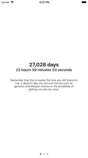 Memento Mori App gallery image
