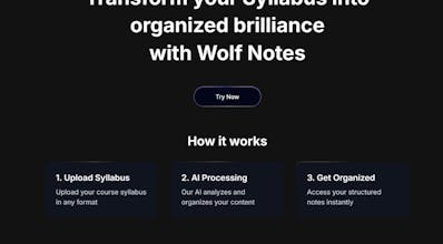 WolfNotes gallery image