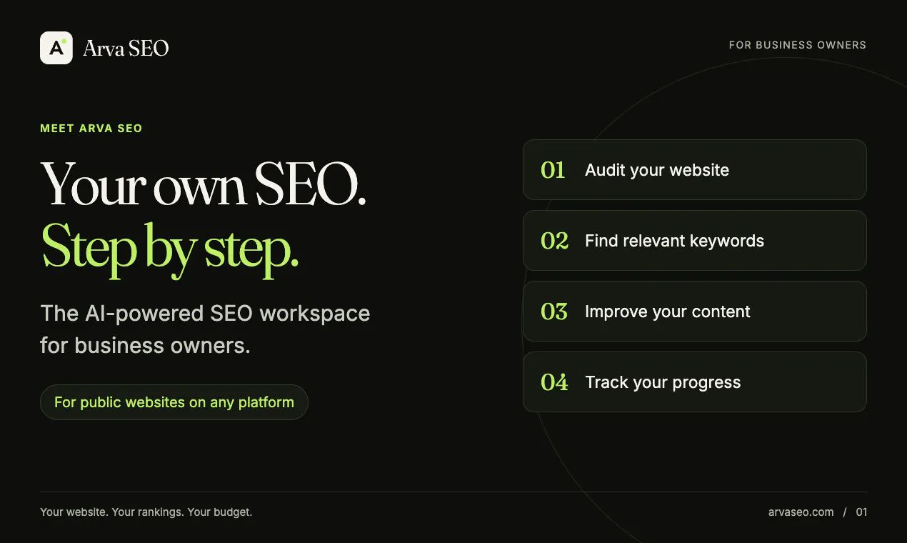 Arva SEO gallery image