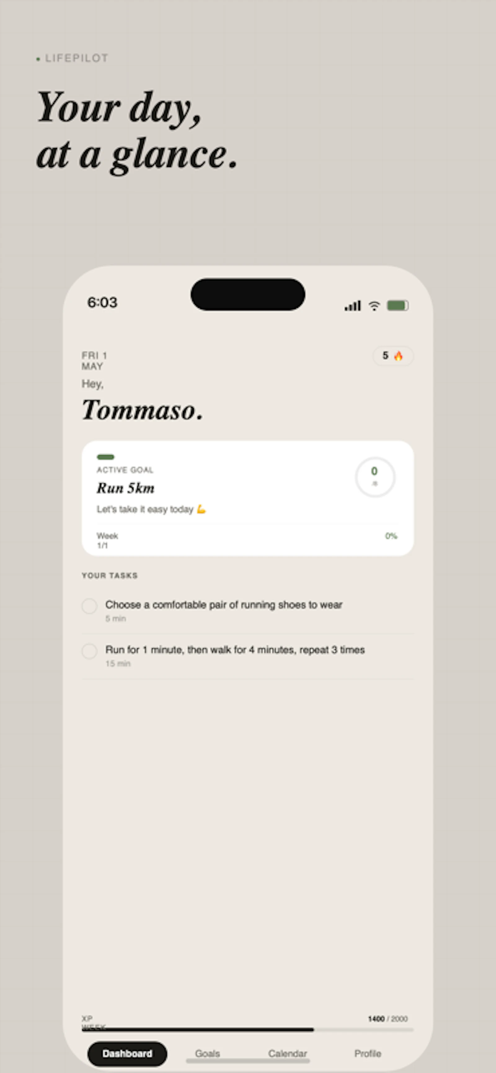 LifePilot - AI Planner screenshot 1