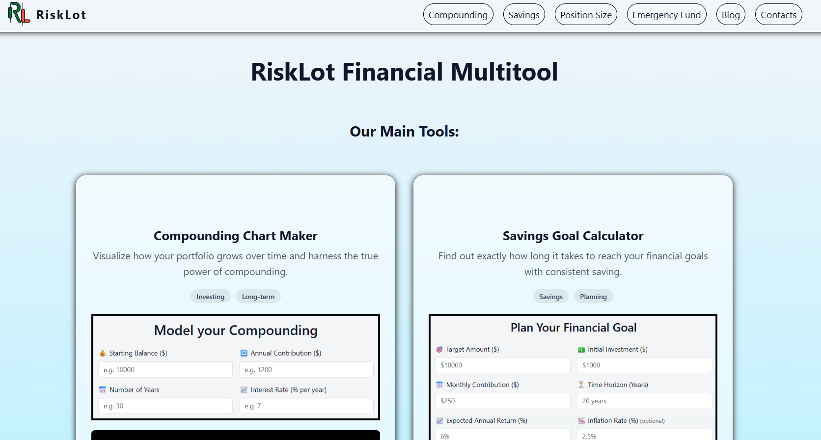RiskLot gallery image