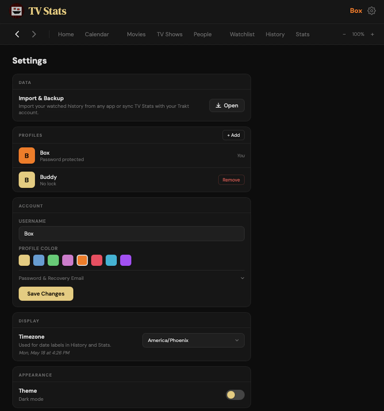 TV Stats for macOS - Free Movie Tracker screenshot 11