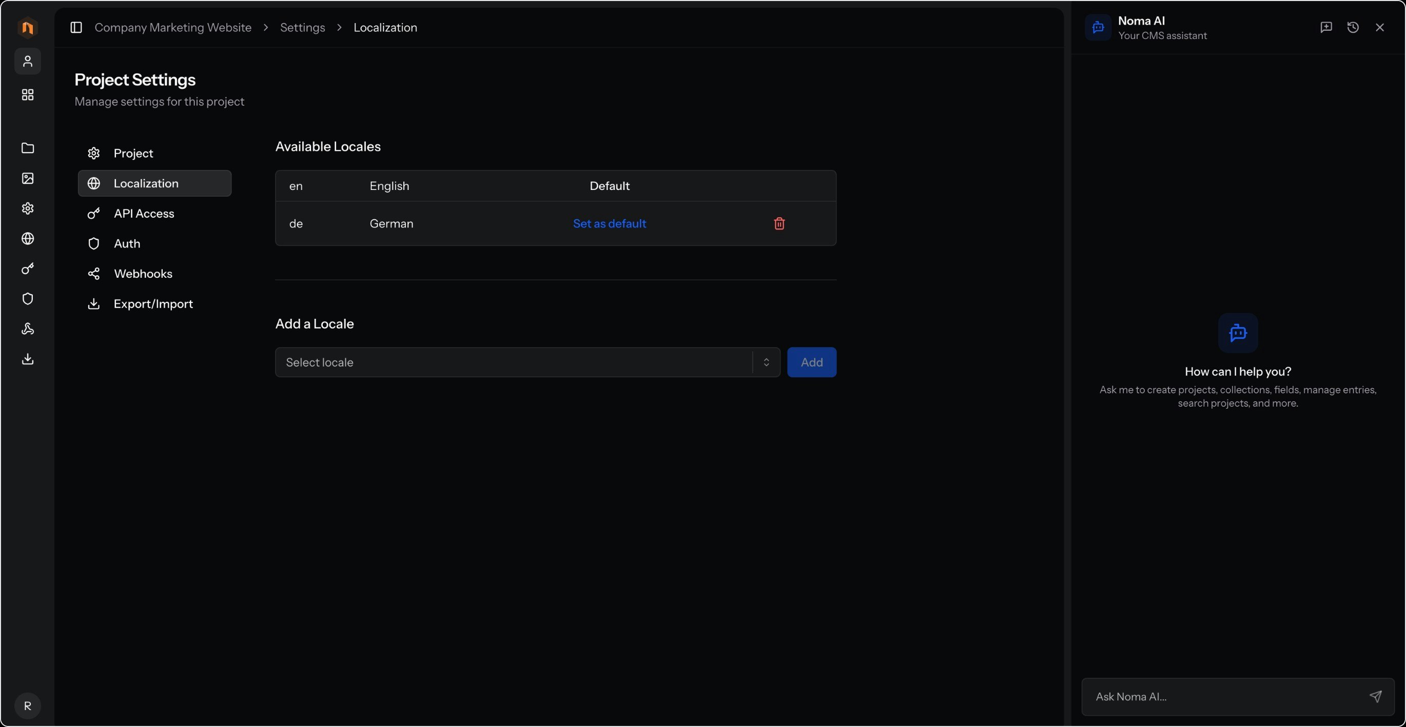 NomaCMS gallery image