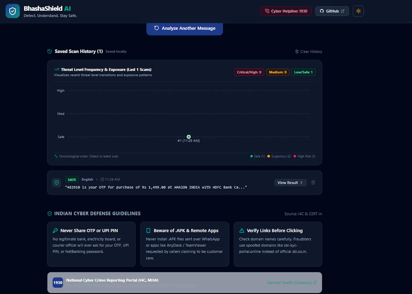 BhashaShield AI screenshot 3