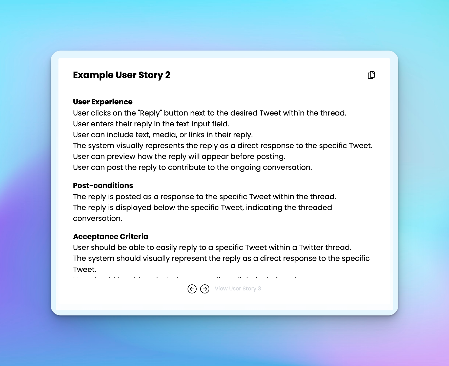 Usertale - Uw schrijfassistent voor productvereisten media 4