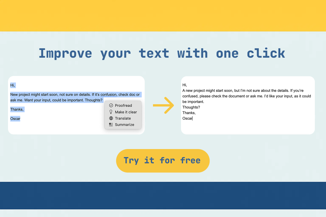 Wordate ai - Verbeter de tekst in een app, geen chatgpt copy-plak meer media 3
