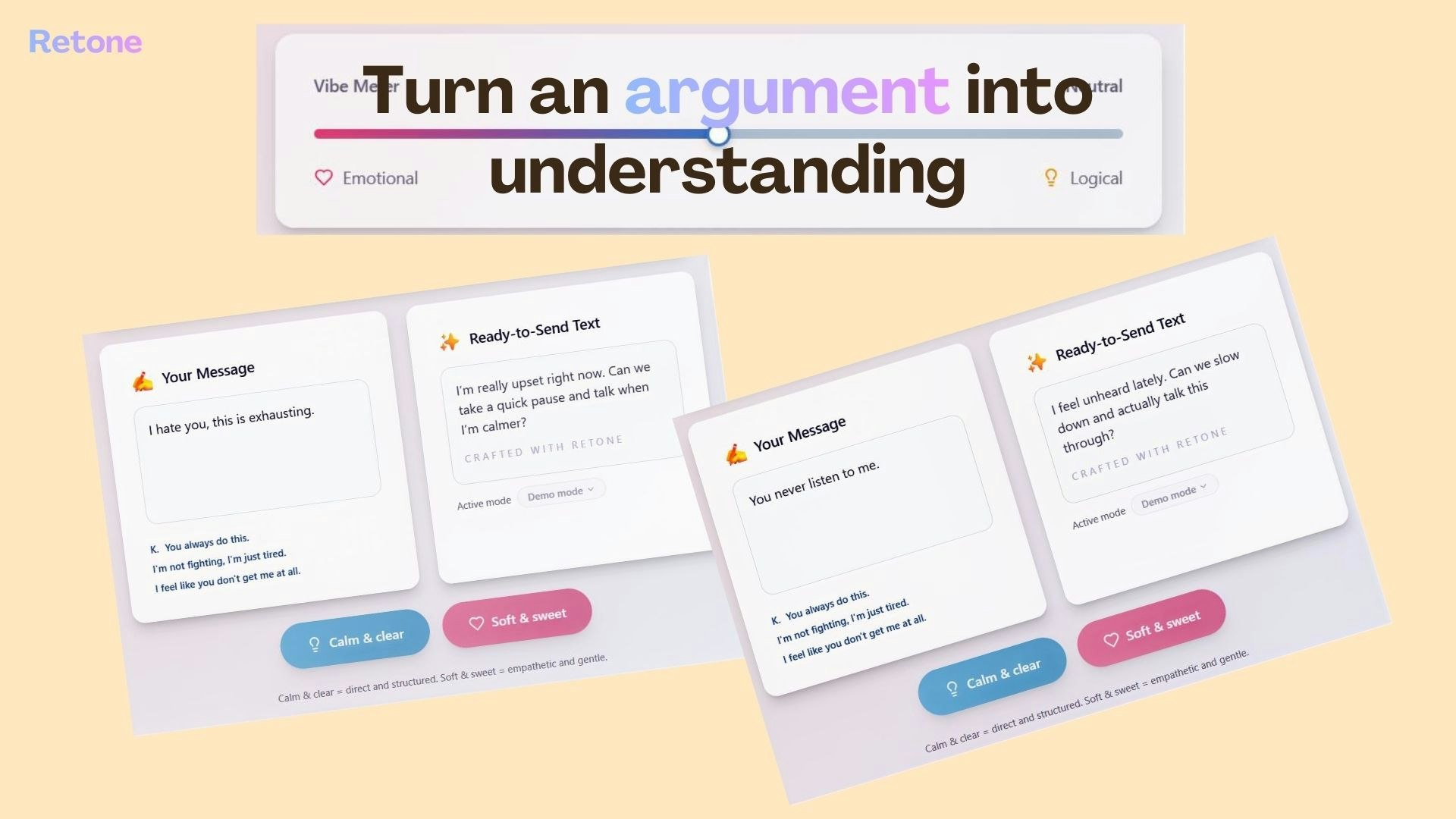 ReTone - Screenshot 3 showing product features and functionality