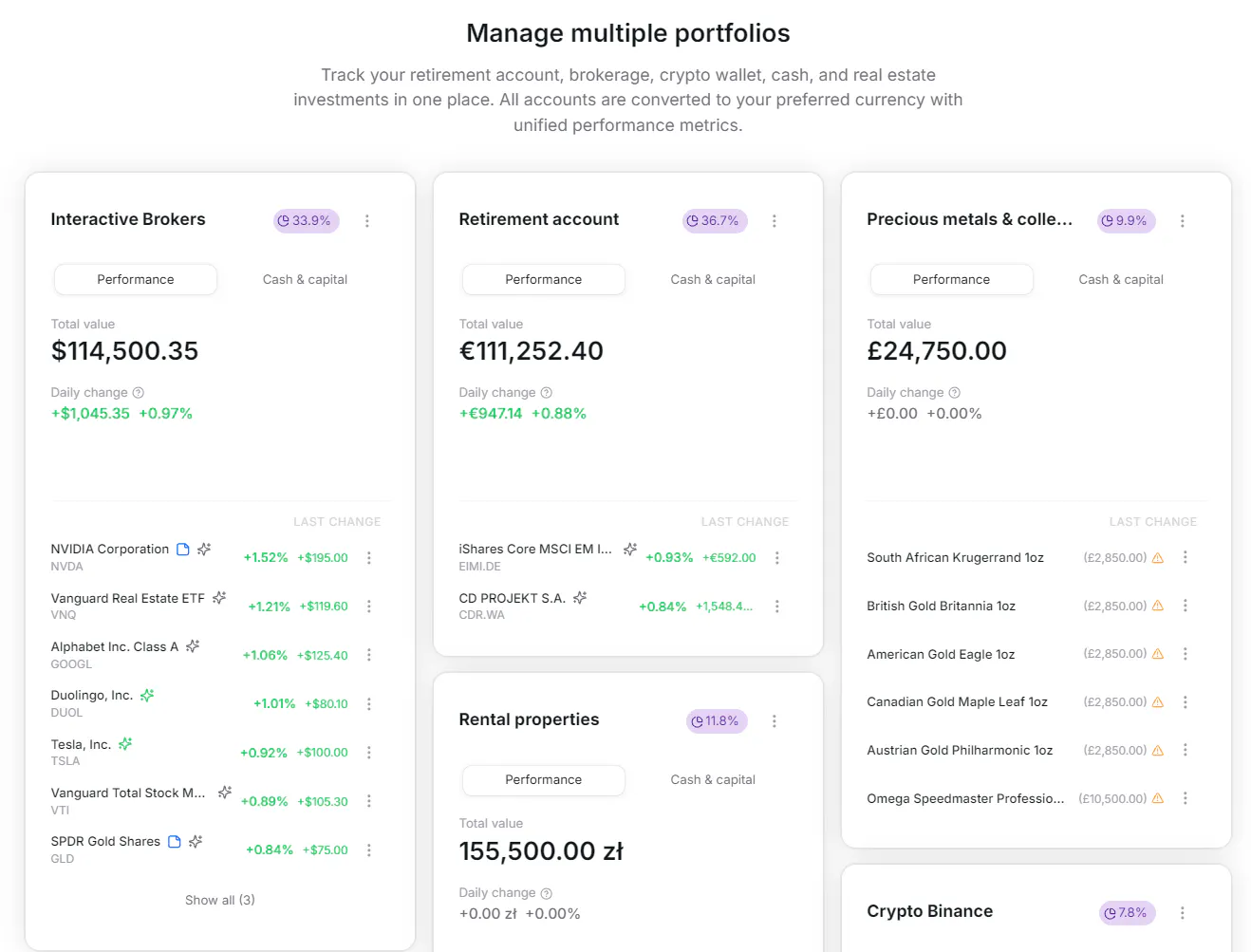 PortfolioGlance gallery image