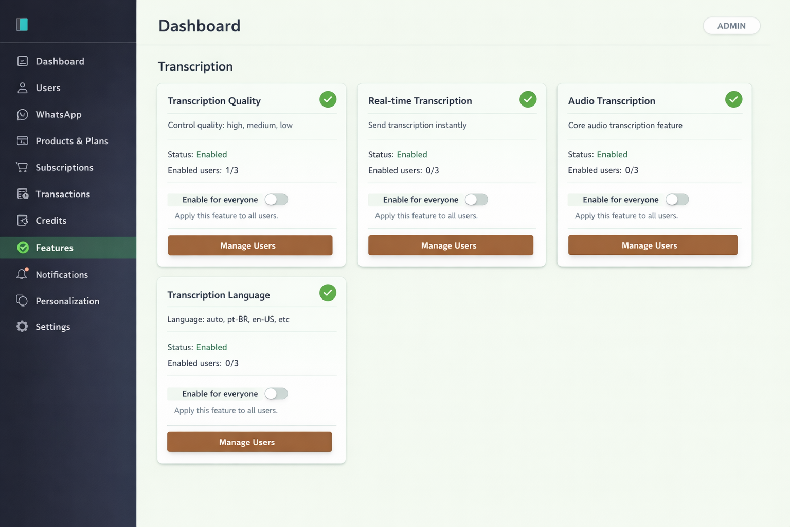 WhatsApp voice notes to team-ready text - Screenshot 2 showing product features and functionality