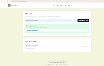 Curlmate — Persistent OAuth (Beta) gallery image