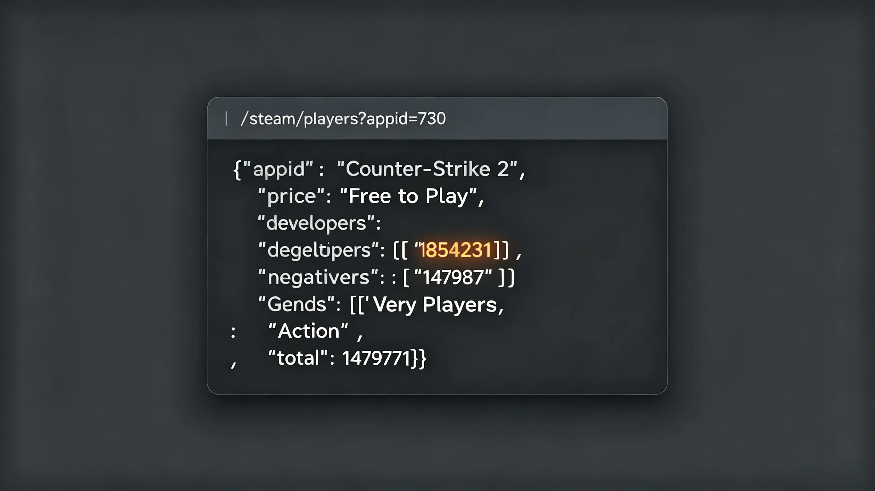 Steam Data API gallery image
