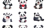Panda Sticker Pack image