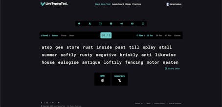 LiveTypingTest 2.0 gallery image