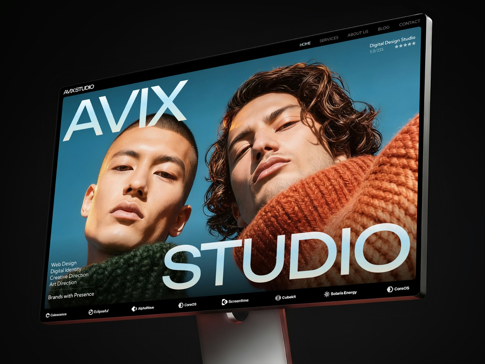 AVIX Studio Framer Website Template gallery image
