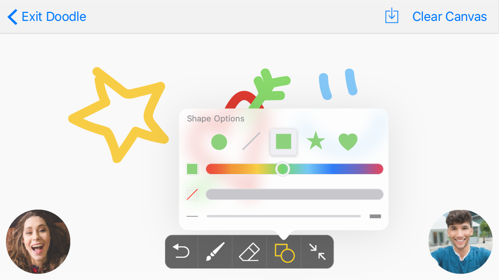 Poll option Doodle something together image