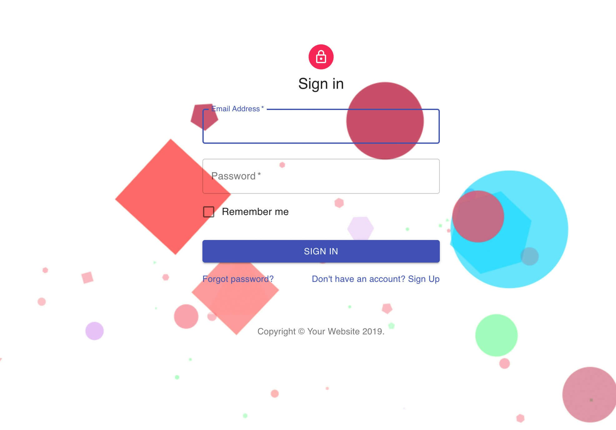 particles-bg gallery image